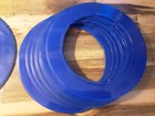 10 Vtg 45 Rpm  blue Ring  Conversion Adapters 7  To 10  Record For Ami Jukebox
