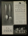 Sterling Silver Flatware 1931 Catalog Page Krower New Orleans La Rare Elsinore 