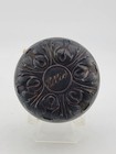 Antique Victorian Gorham Sterling Silver Toy Yoyo Repousse Leaves Steel Body