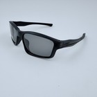 New Oakley Chainlink Sunglasses Oo9247-15 Matte Black Grey Polarized Lens