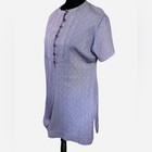 Vintage 1960s Mod Shift Dress Size M Purple Mini Retro Sixties Costume Theatre
