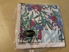 Vintage Caspari Pink Floral 12 Ct Cocktail Napkins Made In Germany   Partial Pkg