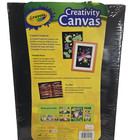 Crayola Paint Canvas Sets Black Creativity Art Center Kids School Draw Fun 