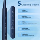 Sonic Electric Toothbrush Usb Rechargeable Power Toothbrush With 7 Brush Heads