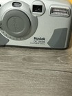 Vintage Kodak Camera Dc3400 Digital Gray Battery Storage Case Lens Protector