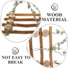 Bird Wooden Swing Toy Parrot Hanging Bridge Bird Toy Pet Bird Cage Bridge Toy