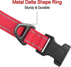 Reflective Dog Collar Soft Neoprene Padded Breathable Nylon Pet Collar