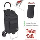Foldable Trolley Dolly Shopping Cart W  Wheels Removable Bag Utility Carrier New