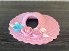 Vintage Tbg Kidsview Tea Bunnies Bunny Pansy Parfait Replacement Pink Hat Only