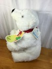 White Polar Bear Princess Plush Soft Marshmallow 13  Stuffed Animal With Tags