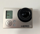 Gopro Hero3 Silver Edition Action Camera - Cord And 32gb Micro Sd Inc    tested 