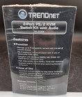 New Sealed - Trendnet 2 Port Usb Kvm Switch Kit Tk-208k