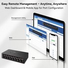 8-port Gigabit Easy Smart Managed Ethernet Switch   Plug   Play Network Hub