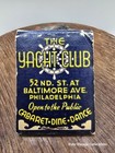 Matchbook The Yacht Club Philadelphia Pa Vtg Feature Cabaret Advertising