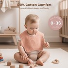 Muslin Baby Bibs 8 Pack 100 Cotton Absorbent Bandana Drool Teething Unisex