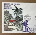 Canal Zone First Day Cover Fdc 1962 Anti-malaria Eradicate The Mosquito Cachet
