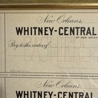1900   s Whitney-central National Bank Of New Orleans La Three  3  Unused Checks