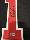 Justin Fields Signed Ohio State Buckeyes  1 Jersey Beckett Witnessed Auto
