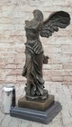 Winged Nike Samothrace Louvre Paris Bronze Marble Victory Statue Sculpture Sale