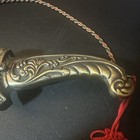 Vintage Islamic Arabic Dagger Jambiya Horse Carriage Themed Clipon Knife