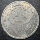 1800 Draped Bust Silver Dollar  1 Plugged And Details Engraved