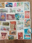 Set Of 80 Collectible Postage Stamps  Ussr  Ukraine
