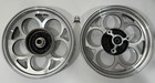 Honda Dio Elite Aluminum Disk Wheels Rim Scooter  usa Seller  Silver