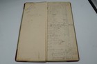 Antique 1943-1944 Day Book Ledger Avonmore Ny Farm Mercantile Records