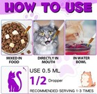 Cat Multivitamin 15 In 1 Cat Vitamins Liquid Drops Supplements For Heart Health 