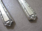 International Fine Arts Processional Sterling Silver Carving Set Fork Knife Mint
