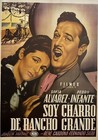 Soy Charro De Rancho Grande Pedro Infante Mexican Movie Poster On Linen 1947