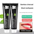 3 Fluoride Free Mint Toothpaste Natural Bamboo Act  Charcoal Teeth Whitening