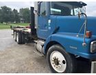 1996 Volvo Ved12 335vt Flat Bed Tandem Truck Eaton Fuller Transmission Flatbed
