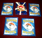 5 Diff -pokemon  W  Lt  Surge s Pikacyu Hp50 Lv 15 No 025 Pocket Monster Ex Cond