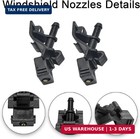 Front Windshield Washer Nozzles Kit Compatible With Corolla Camry Rav4 Highlande