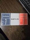 3 Decks Of Fontaine Safety   Denim And Babylon Playing Cards Fall 500 Blue Red