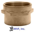 1-1 2  Female Nst X 1-1 2  Female Npt Hex Adapter Brass Hydrant Hose 2415625