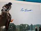 Secretariat - Ron Turcotte Autographed 11x14 Photo Belmont Stakes  Jsa Certified