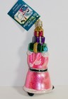 2010 - Shopping Santa - Old World Christmas Glass Ornament New W tag 40220