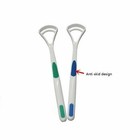 2x Dental Oral Care Hygiene Plastic Tool Tongue Scraper Cleaner For Fresh Breath