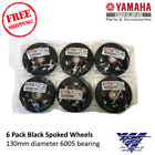 Yamaha Idler Bogie Wheel  6-pack  Spoked-black Fits Most 2006 To 2018 Models