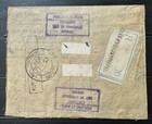 India 1957 Used Abroad Cover Buddha Jayanti  indian Embassy Nepal Regd Label 