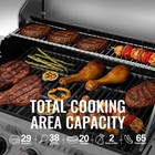 Royal Gourmet 5-burner Bbq Liquid Propane Gas Grill With Side Burner   60000 Btu