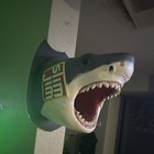 Slim Jim Shark Head Advertising Sign Retail Store Display Gray White Red