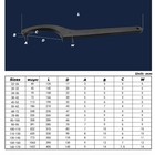 C Spanner Hook Wrench Tool 22-300mm For Motorcycle Bike Shock Absorber Adjuster
