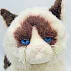 10  Gund Grumpy Cat Soft Plush Stuffed Animal Pink Nose -  4040133