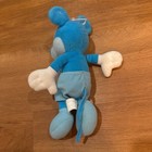 Disney Blue Mickey Mouse Bean Bag Plush Stuffed Animal Toy Guc 10 Inch