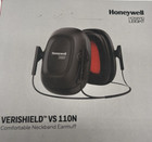 Honeywell Howard Leight Verishield Vs110n Behind The Neck Neckband Earmuffs 22db