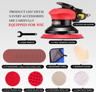 5 Inch Da Sander - Professional Air Sander  Pneumatic Orbital Sander air Orbital