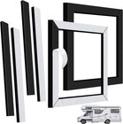 2 Set Rv Ac Gasket  14x14 Inch Universal Rv Roof Air Conditioner Gasket And Seal